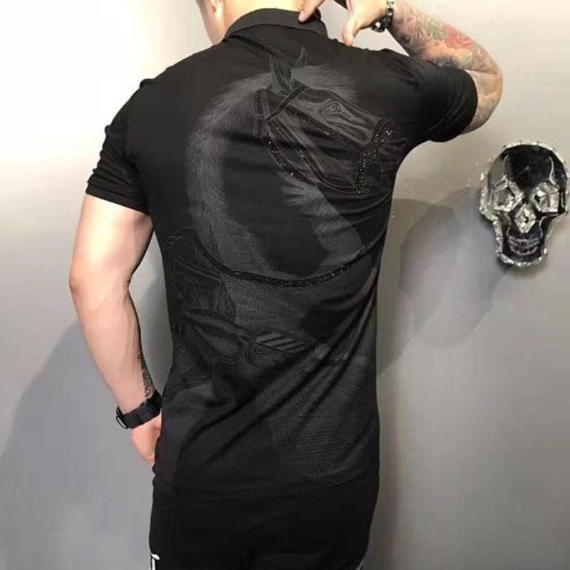 Kaos Hitam Polos Depan Belakang