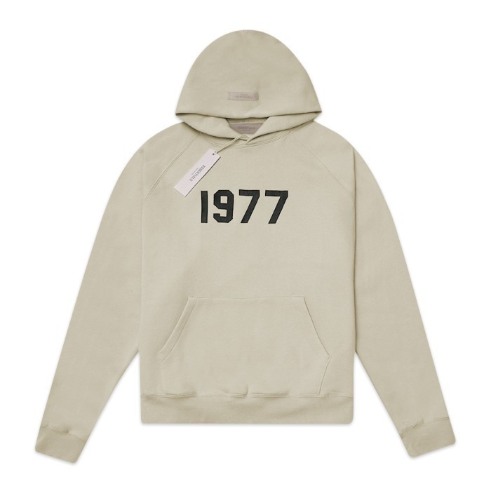 promo ✨ -FOG Essentials 1977 Hoodie - Cream, L