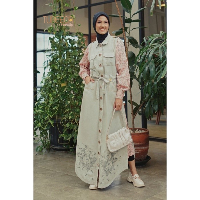 FLASH SALE TUNEECA DAILY GAMIS Morgan - DG-0223015 I Gamis Premium Modern