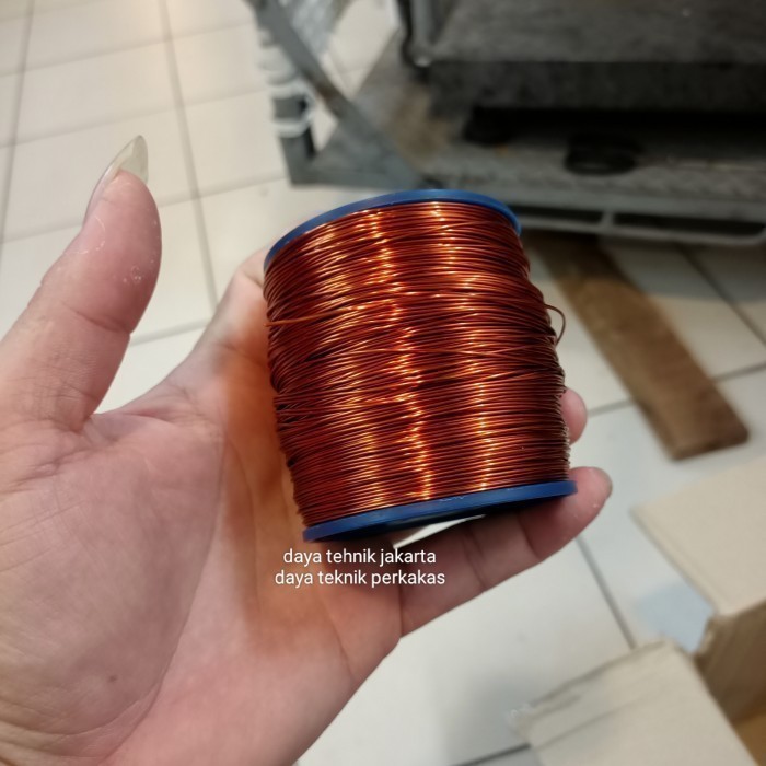 kawat tembaga email 0,50mm 1kg wire Cooper tembaga gulung dinamo kawat tembaga supreme 1kg