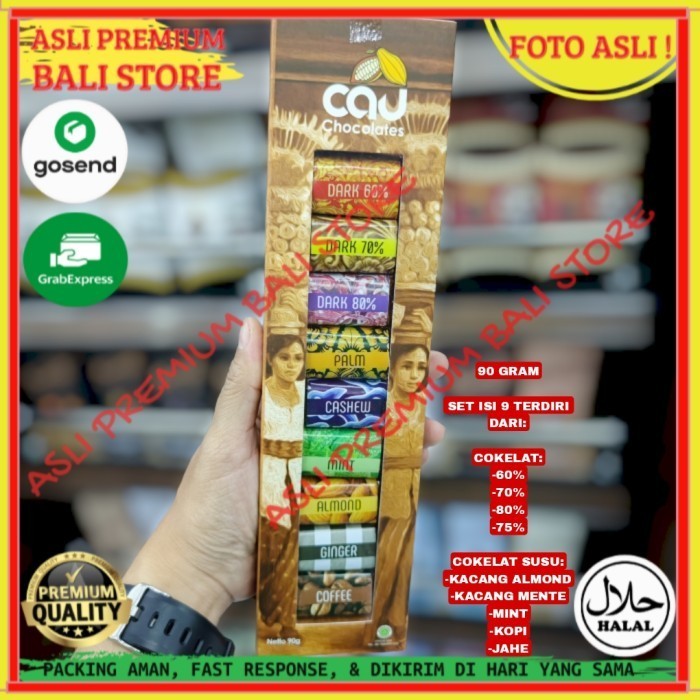 

SET 9 OLEH OLEH MAKANAN CEMILAN CAMILAN SNACK KULINER KHAS ASLI ORI ORIGINAL BALI COKLAT COKELAT SUSU