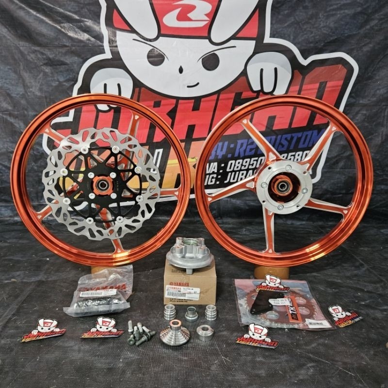 wheelset velg ENKEI 511 525 pnp ke crf cbr cb150 klx dtracker ninja tiger sonic supra 125 dd