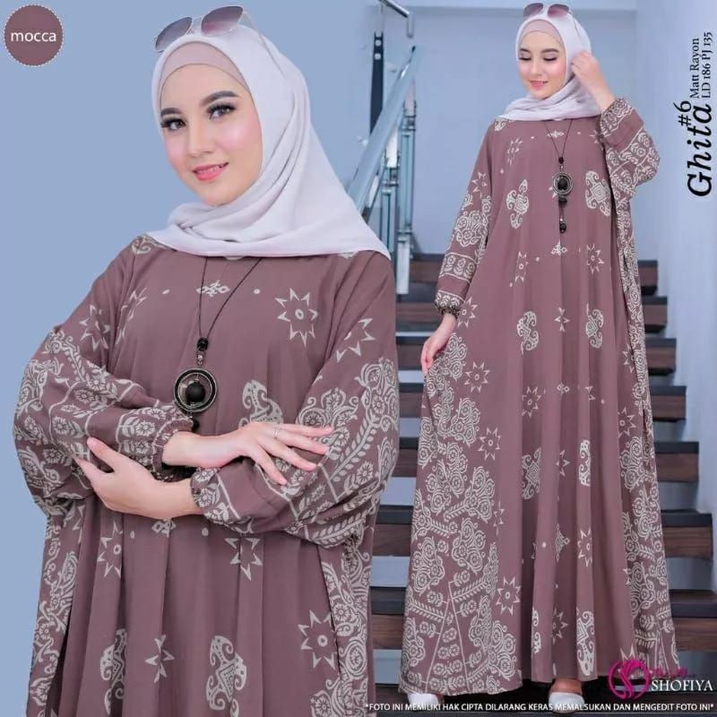 KAFTAN PREMIUM // Daster Kaftan Jumbo Terbaru 2024 Premium Daster Kaftan Kekinian Lengan Panjang