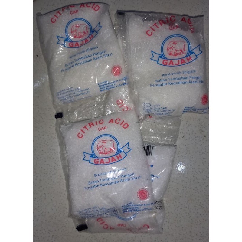 

BNS - CITRIC ACID CAP GAJAH| SITRUN SACHET - ARM