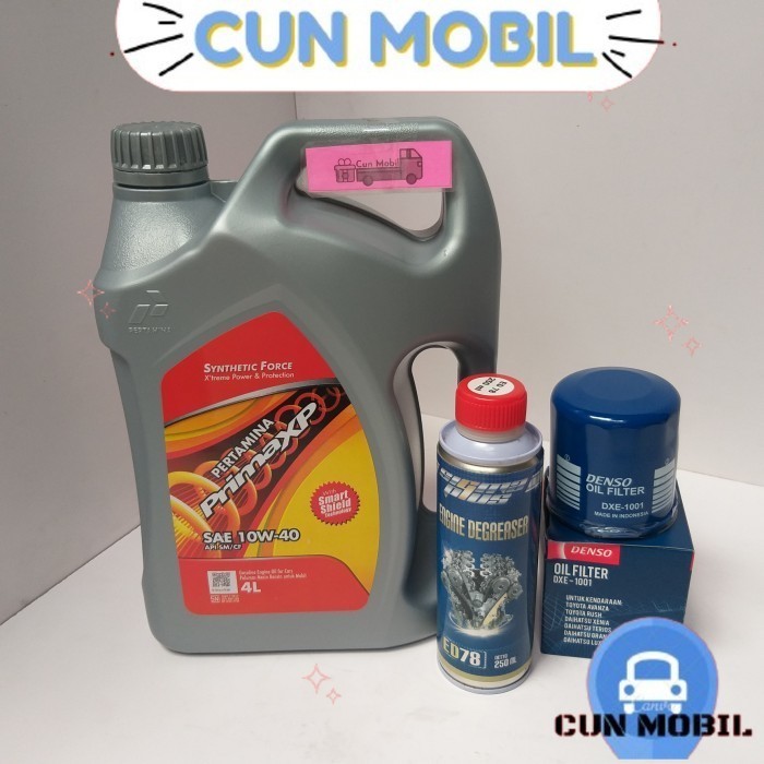 Paket oli mesin Prima XP 10W-40 Grand Gran Max Calya Sigra (3) CUN MOBIL