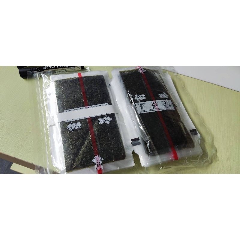 

Onigiri Wrap with Nori Seaweed 50lbr Grade A lebih wangi dan crispy Eceran