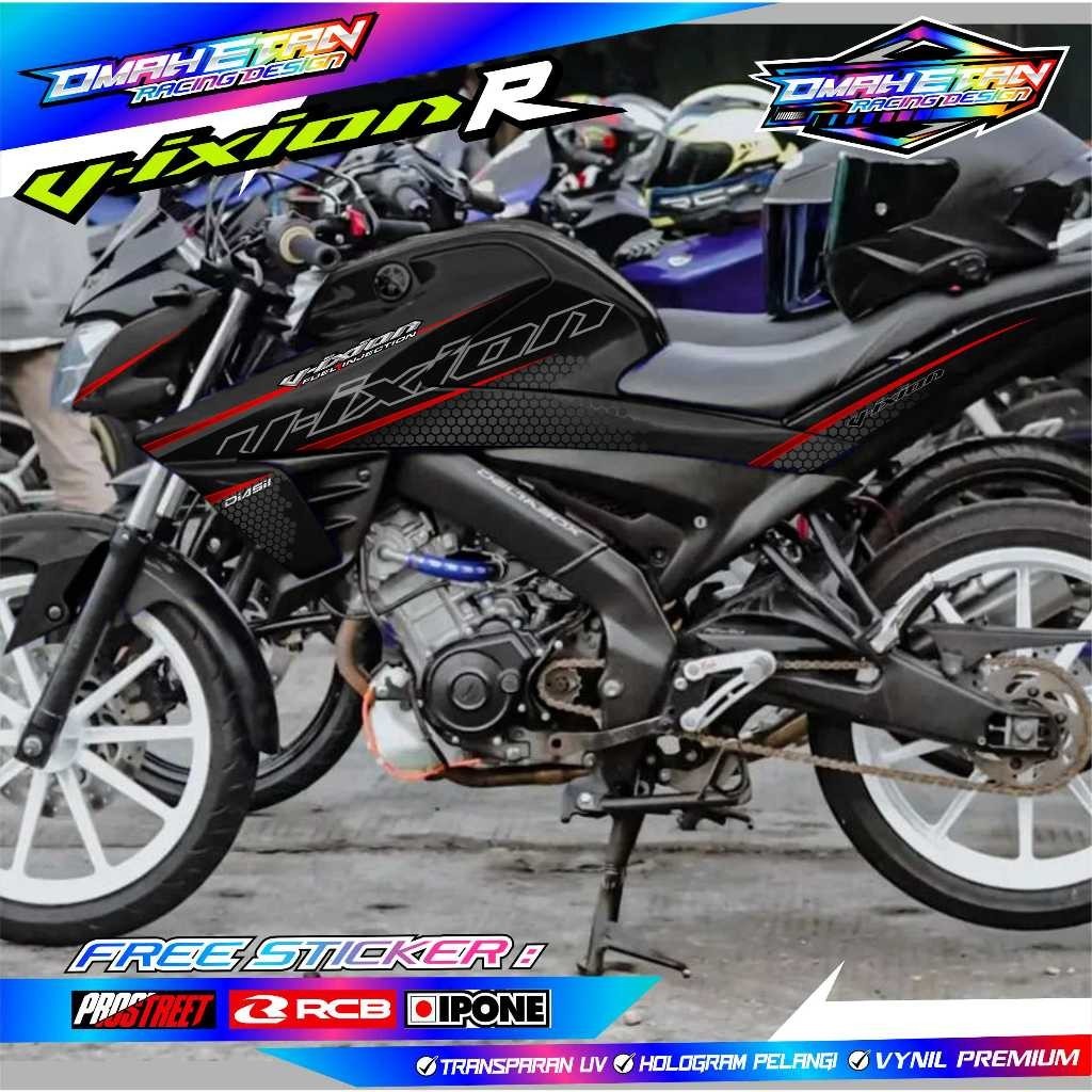 STRIPING VARIASI MOTOR YAMAHA VIXION R / STICKER LIST MOTOR VIXION R