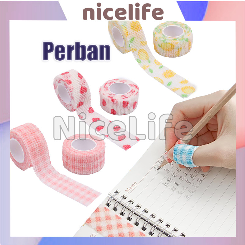

Pita Perekat Jari Untuk Menulis Anti Kapalan / Nyaman Aksesoris Pria Wanita & Pita Alat Tulis / Plester Pelindung Jari Aesthetic