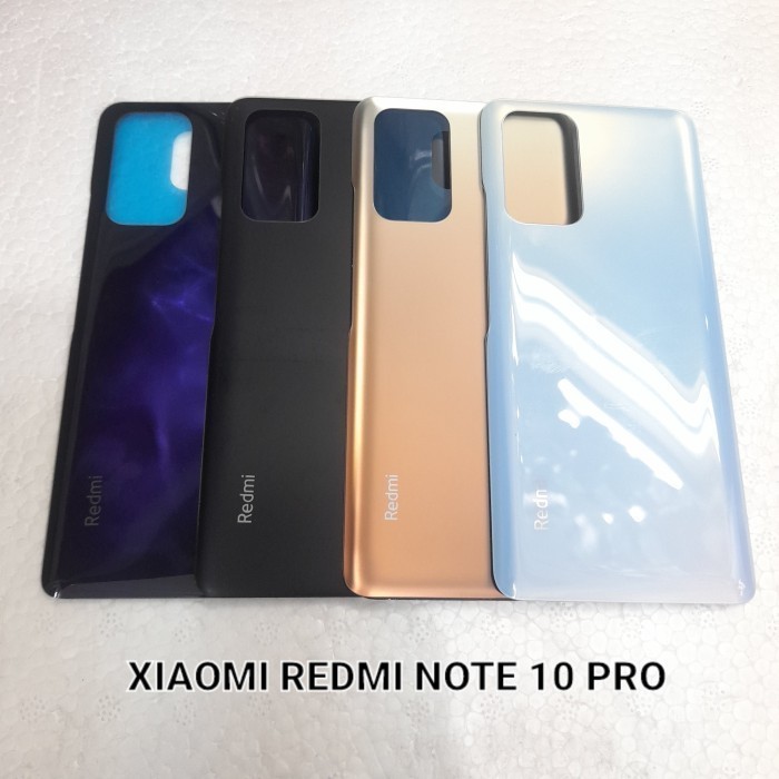 [BERGARANSI] backdoor backcover tutup belakang tutup xiaomi redmi note 10 pro ori
