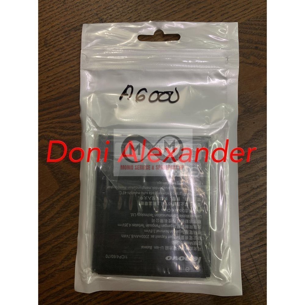 BATERAI BATRE LENOVO A6000 BL-242 ORIGINAL