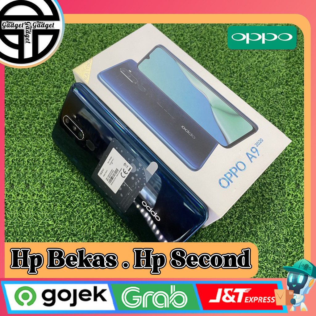 Oppo A9 2020 Ram 8 Rom 128GB Second Original Resmi Indonesia