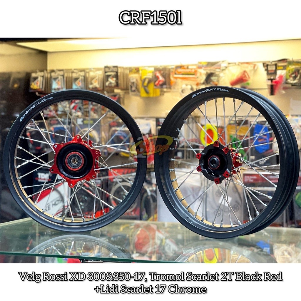Whellset Supermoto Rossi Sprint XD CRF 150L