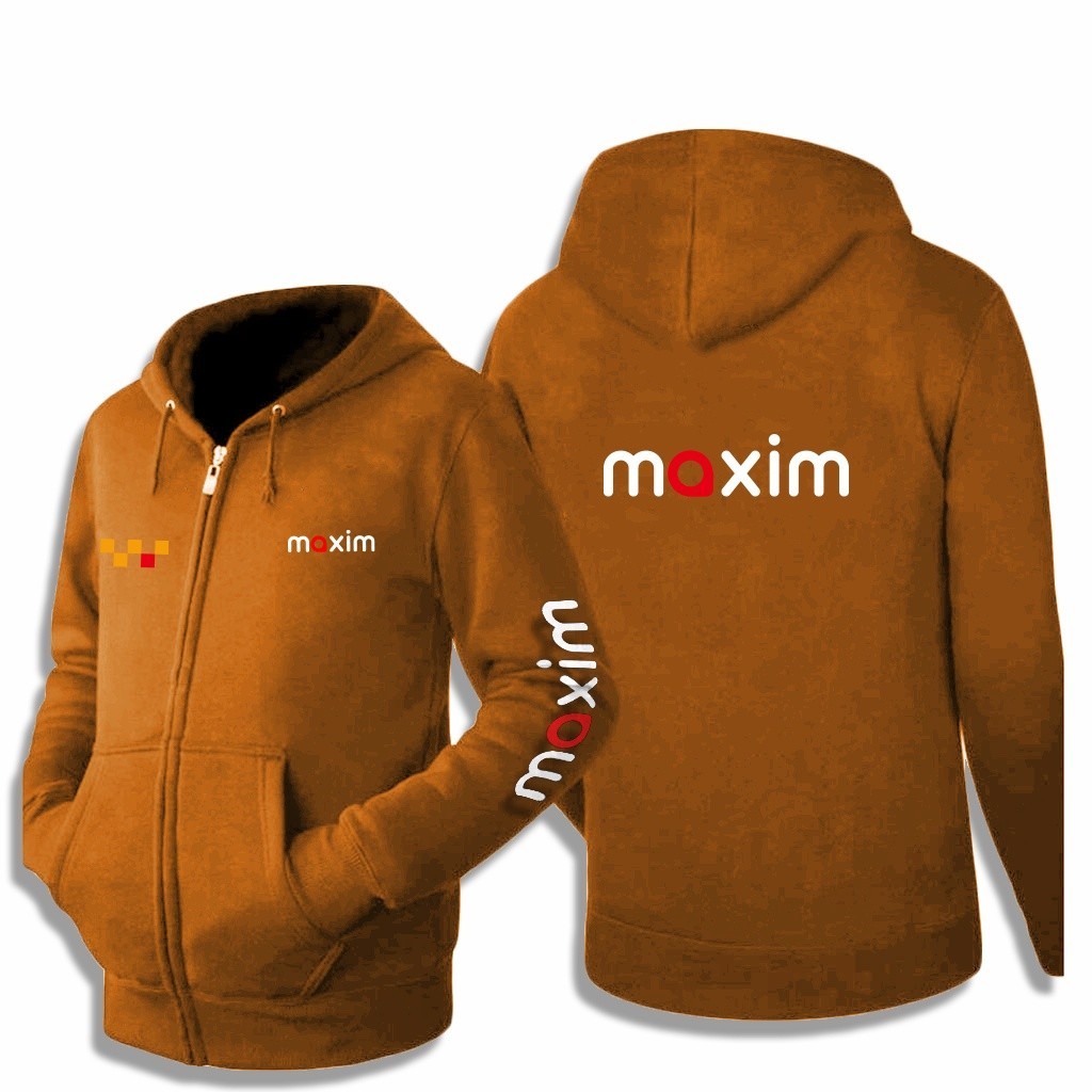 JAKET DRIVER MAXIM INDONESIA / HOODIE PRIA TERBARU MAXIM