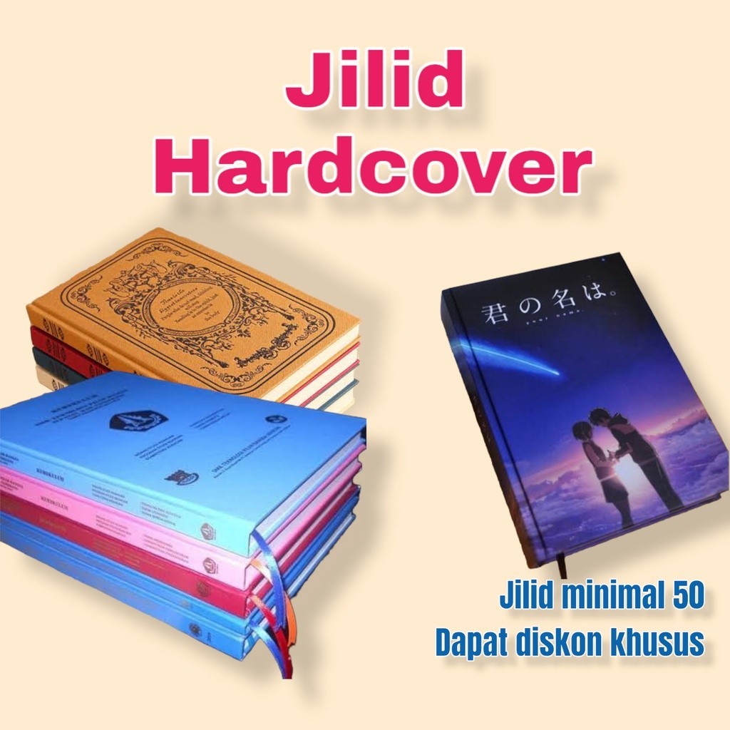 Jilid Hardcover Skripsi Buku Kitab