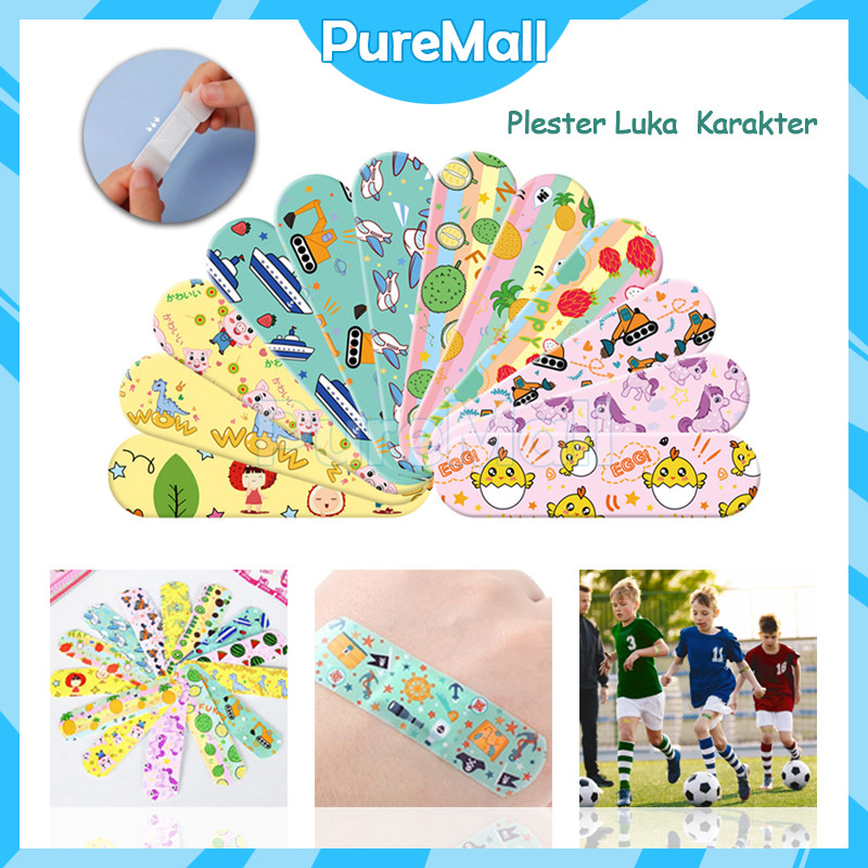 50PCS Plester Luka Anak Dewasa / Plester Luka Waterproof / Band Aid