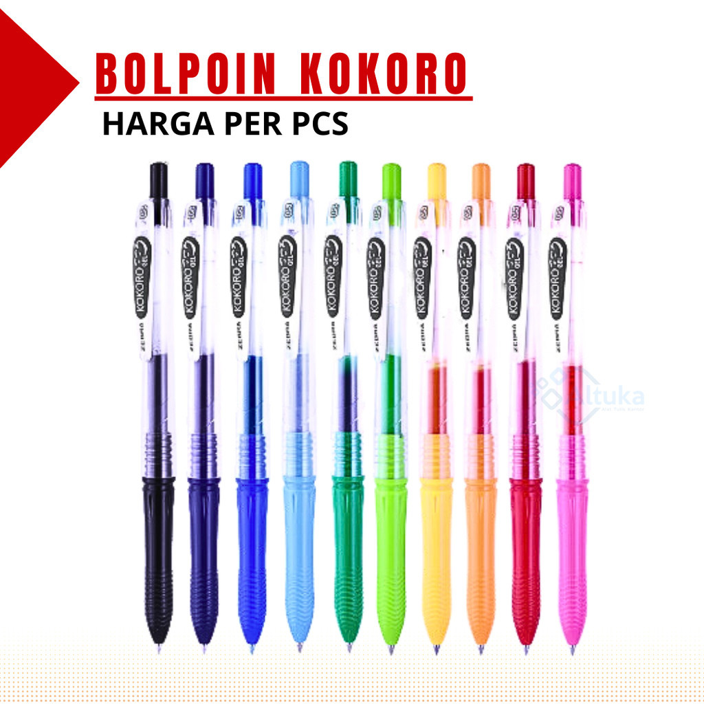 

Bulpen / Pulpen Zebra Kokoro Sweet Gel / Warna