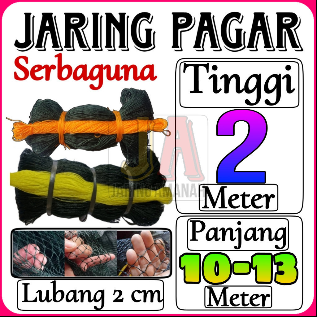 Jaring Ayam Lubang 2 cm Lebar 2 Meter Jaring Pagar Ayam Jaring Kandang Ayam