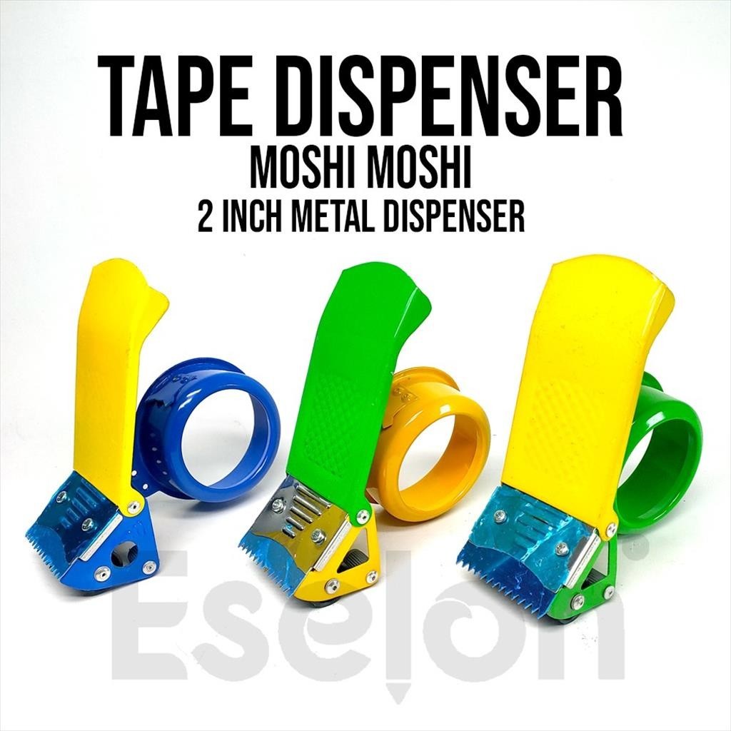 

Tape Cutter METAL / Tape Dispenser Lakban 2"/ Alat pemotong Lakban METAL / Dispenser Tape Cutter