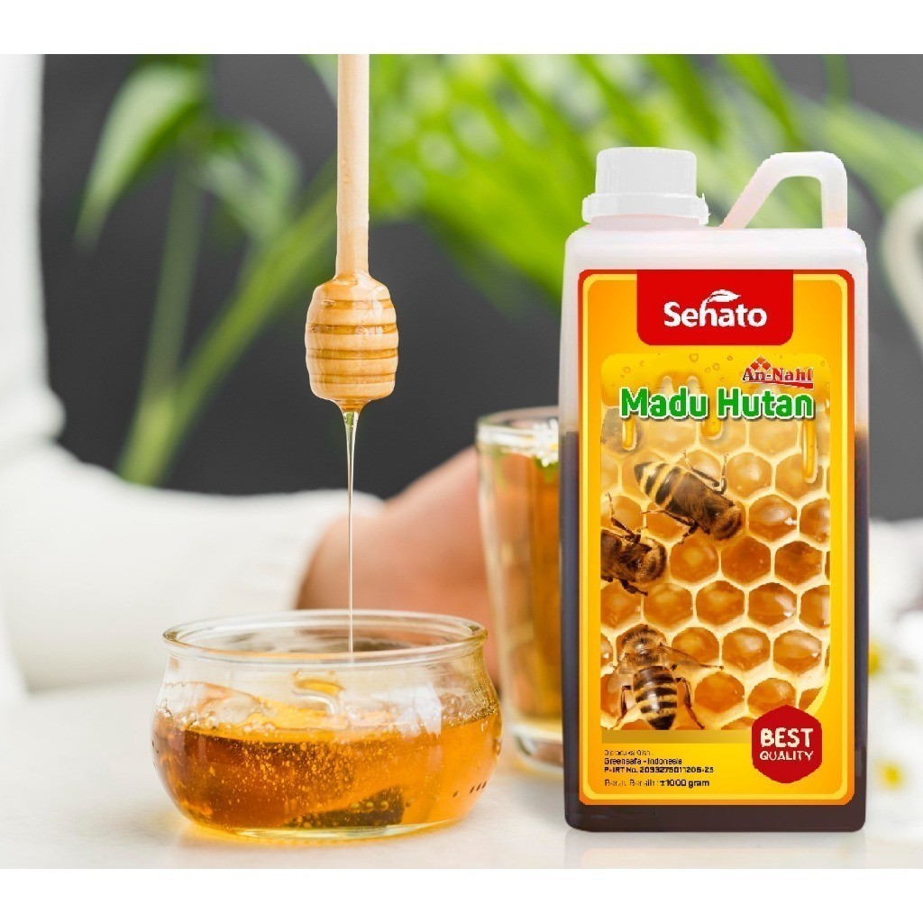 

Sehato Madu Hutan An-Nahl 500 gr 1 kg Pure Honey ORIGINAL meningkatkan sistem kekebalan tubuh,kesehatan jantung