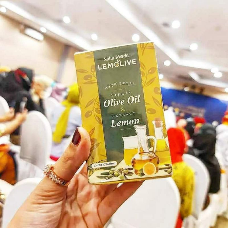 

Lemoive 100% Original / Minuman Kesehatan Extract Zaitun & Lemon \\