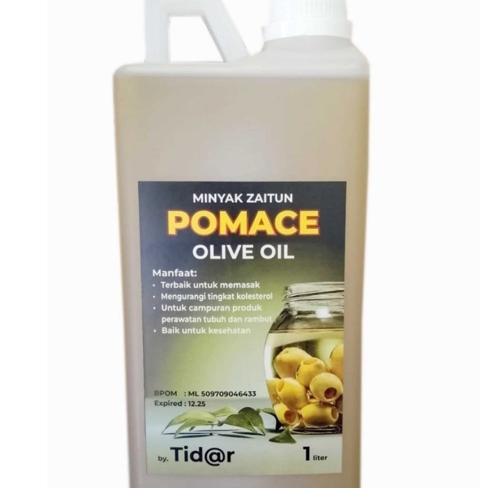 

Promo Pomace Olive OIL Minyak Zaitun Kemasan 1 Liter Curah Murah Gokil