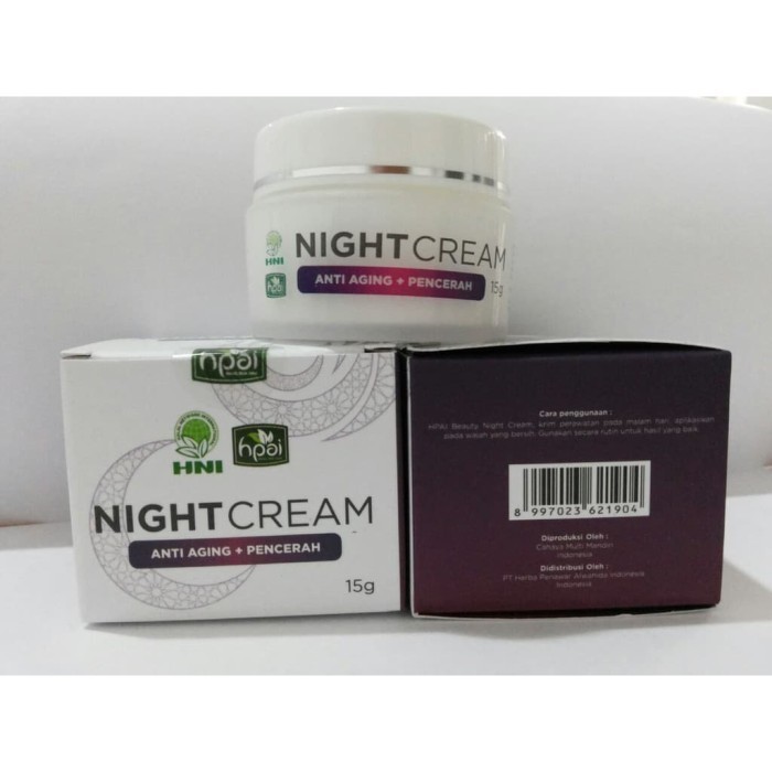 BEAUTY NIGHT CREAM HNI HPAI