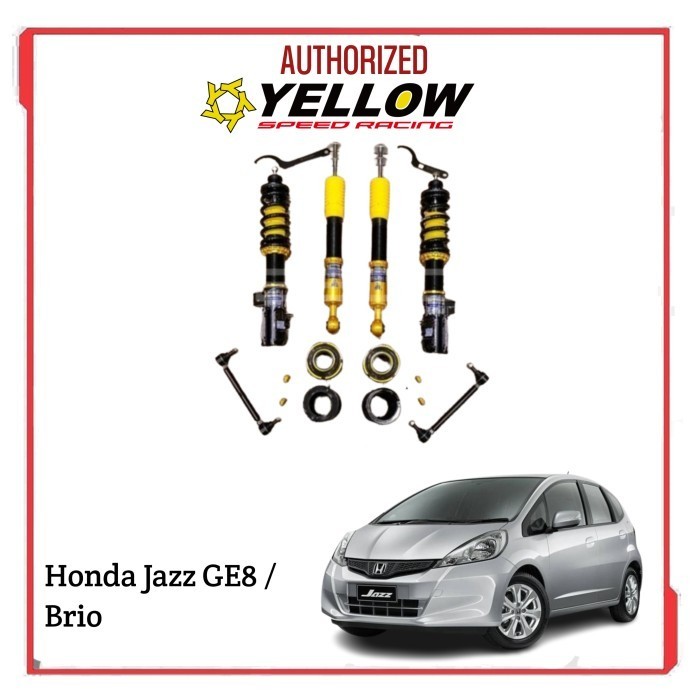 Yellow Speed Racing Coilover Grand Touring Jazz GE8/ Brio