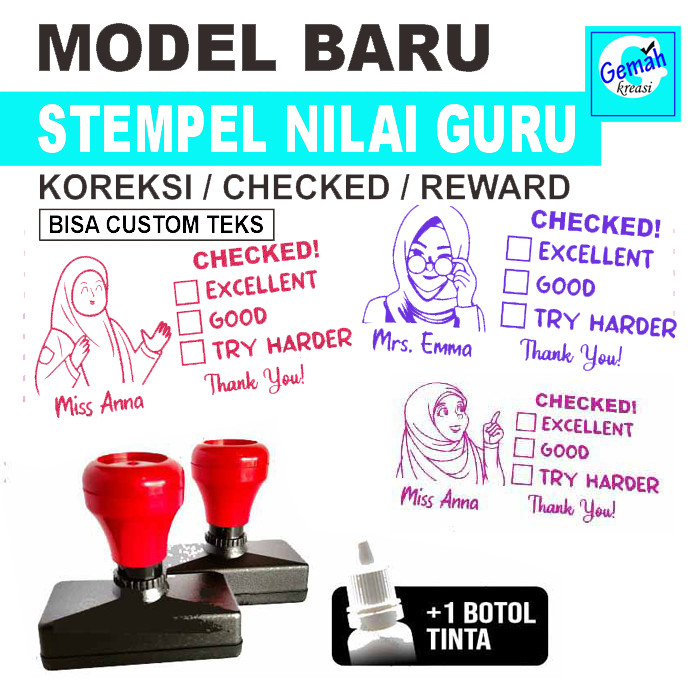 

STEMPEL NILAI GURU / Penilaian / Koreksi / Checked / Reward