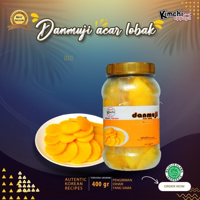 

[New] Danmuji Acar Lobak korea 400 gram homemade