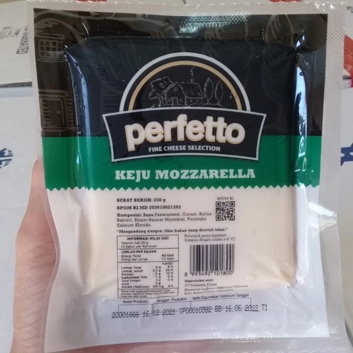 

MURAHHH keju mozzarella perfetto 250gr