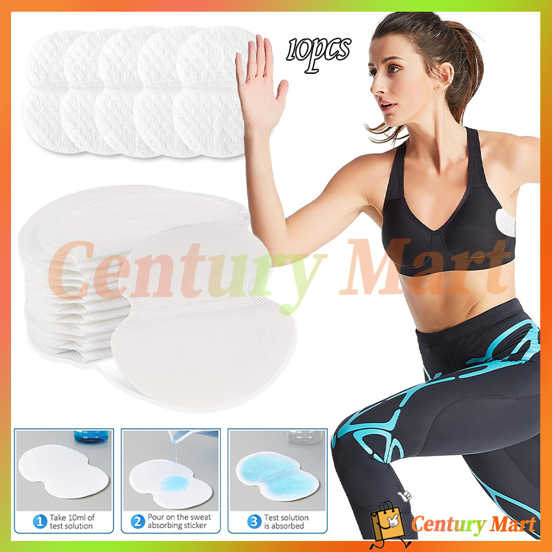 10 pcs Deodorant Anti Ketiak Basah/Armpit Pad /Pembalut Ketiak /Anti Ketiak Basah /Ketiak Pad ketek 