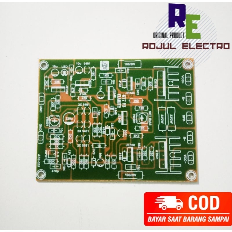 PCB Power Amplifier G77 V3 Clarity