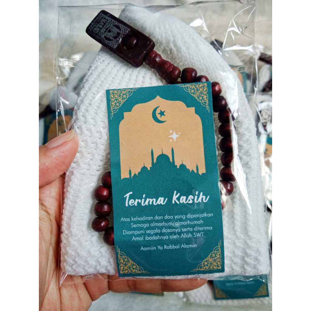 [NEW]  [Paket] Peci Tasbih Sauvenir Tahlilan / Peci Rajut souvenir tahlilan 1000 / Peci Tasbih souve