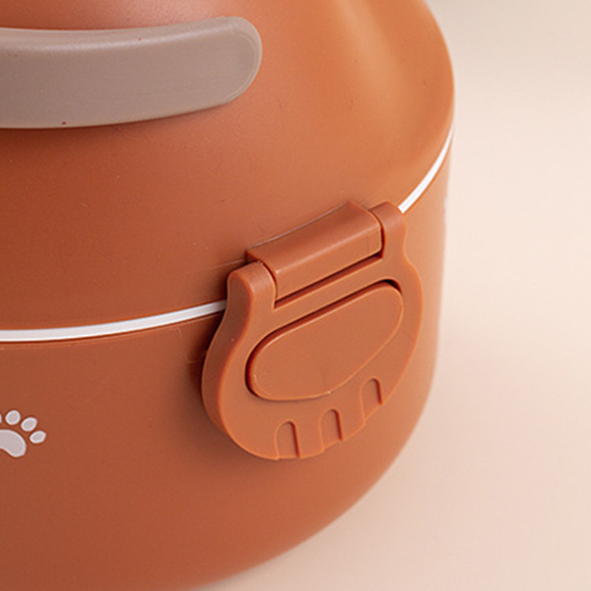 WAGOMU - Lunch Box Beruang Tempat Makan Big Besar Kotak Makan Anti Tumpah Kotak Bekal Makanan Anti