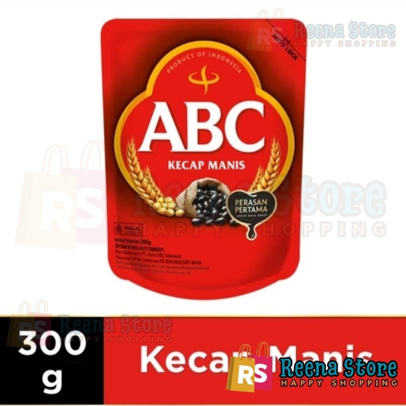 

ABC Kecap Manis Pouch Refill 300gr - Reena Store