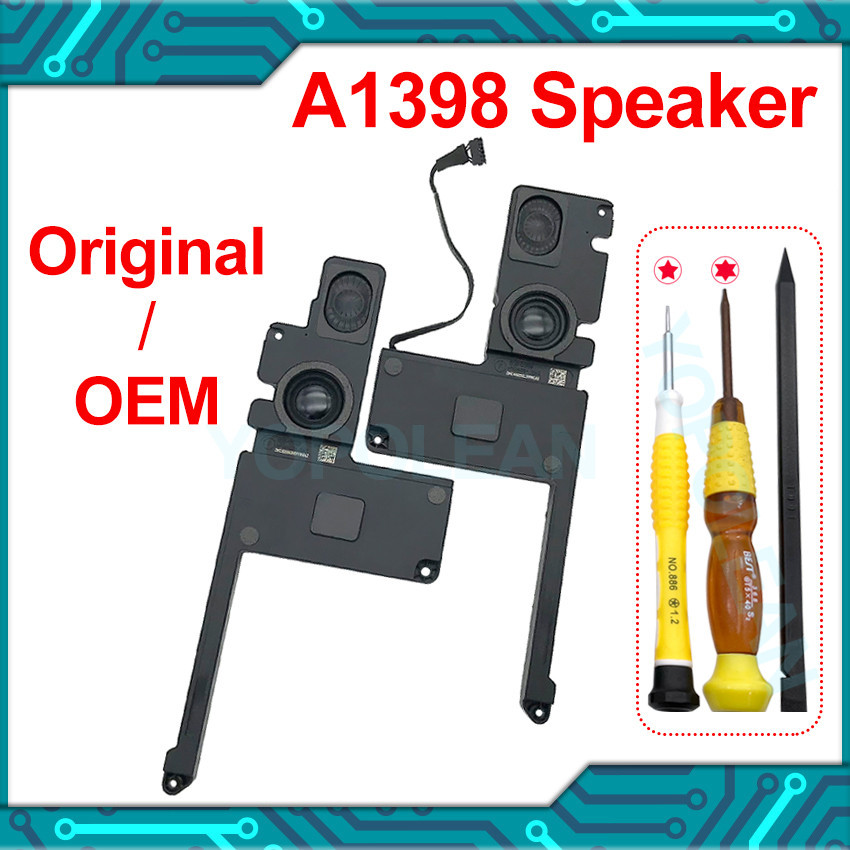 Tested Original / OEM A1398 Left Right Internal Speaker For Macbook Pro Retina 15" A1398 Speaker Rep