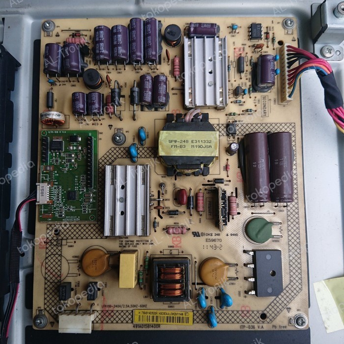 POWER SUPLAY REGULATOR PSU TV LED SHARP 22LE420ML 22LE420 LC22LE420ML