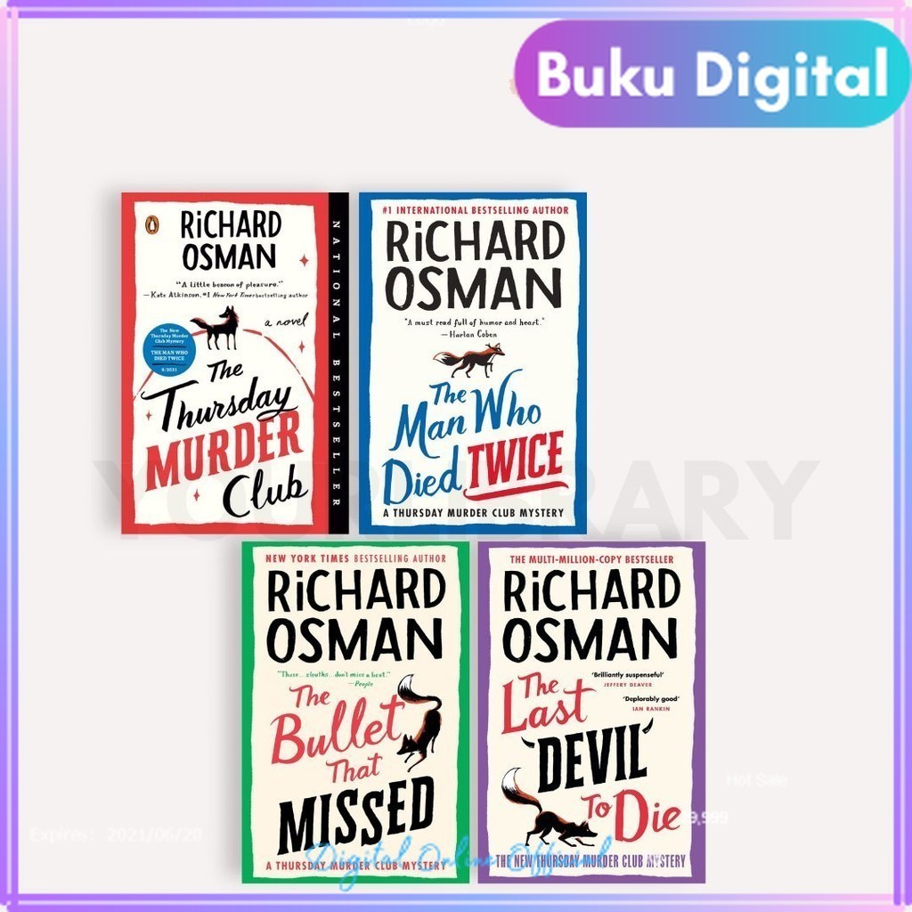 

Thursday Murder Club || Richard Osman