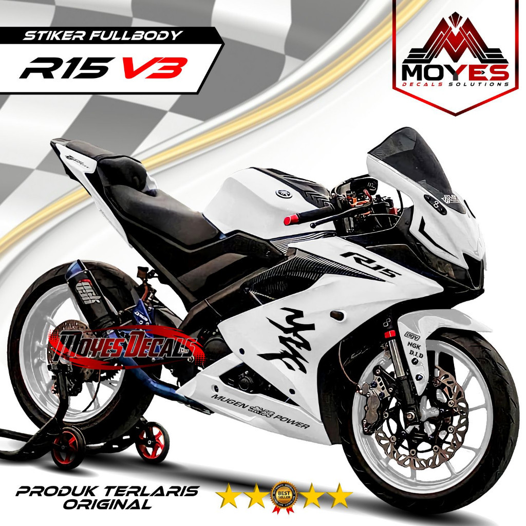 Decal R15 V3 Fullbody Stiker variasi Simple bagus