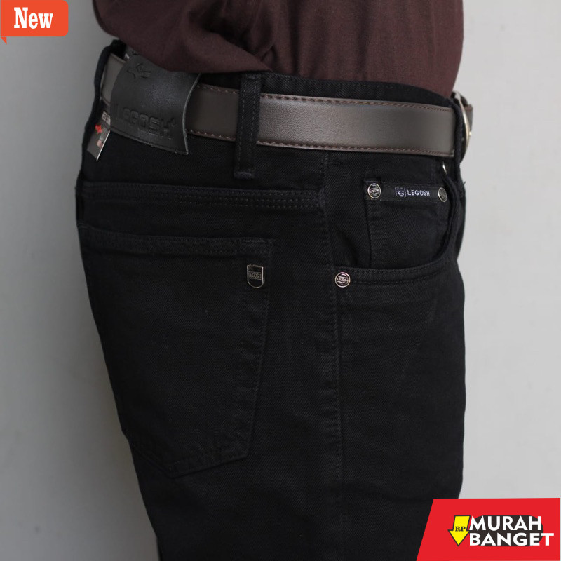Denim Pria Jumbo ABDUS07 Celana Jeans Legosh Denim Casual Original Panjang  Streach Legosh Standar D