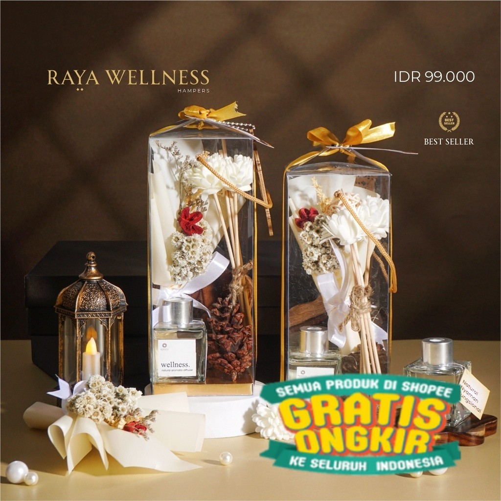 Dekayu Hampers Raya Wellness / Parcel Idul Fitri 2023 / Paket Raya / Parcel Idul Fitri / Corporate G