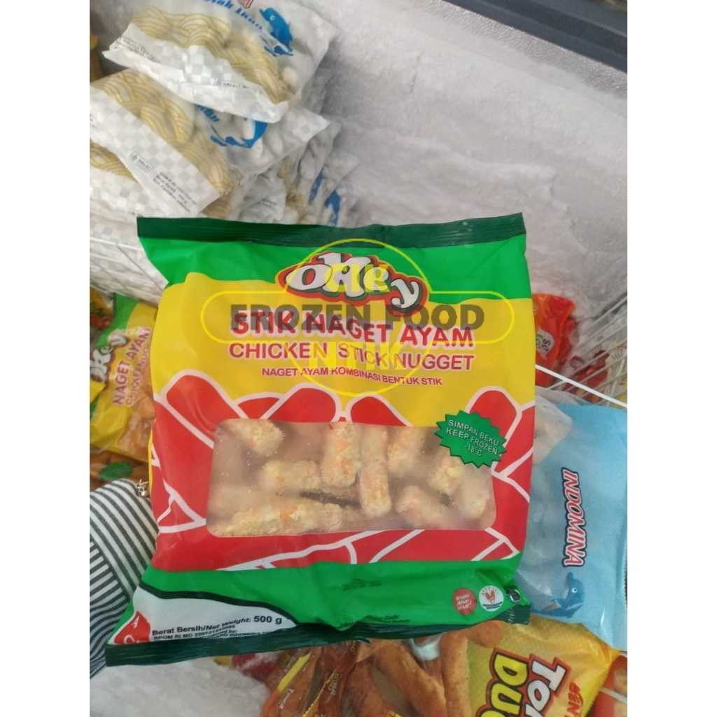 

Okey Naget Stik 500g Frozen food cik ntik Jambi cemilan jajanan seblak korea jepang