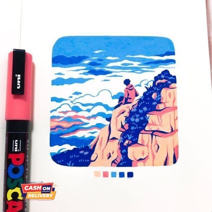 

✨LARIS✨ -Hana sepidol posca pc5 mm