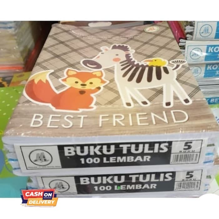 

✨LARIS✨ -Buku Tulis AA 100 Lembar - 1pak