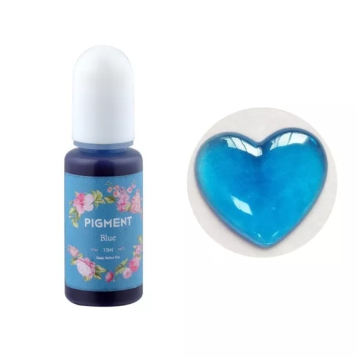 

G874R~ Promo Murmer Pewarna Resin Cair Pigmen Crystal Clear Bening Pigment Dye Slime - Biru