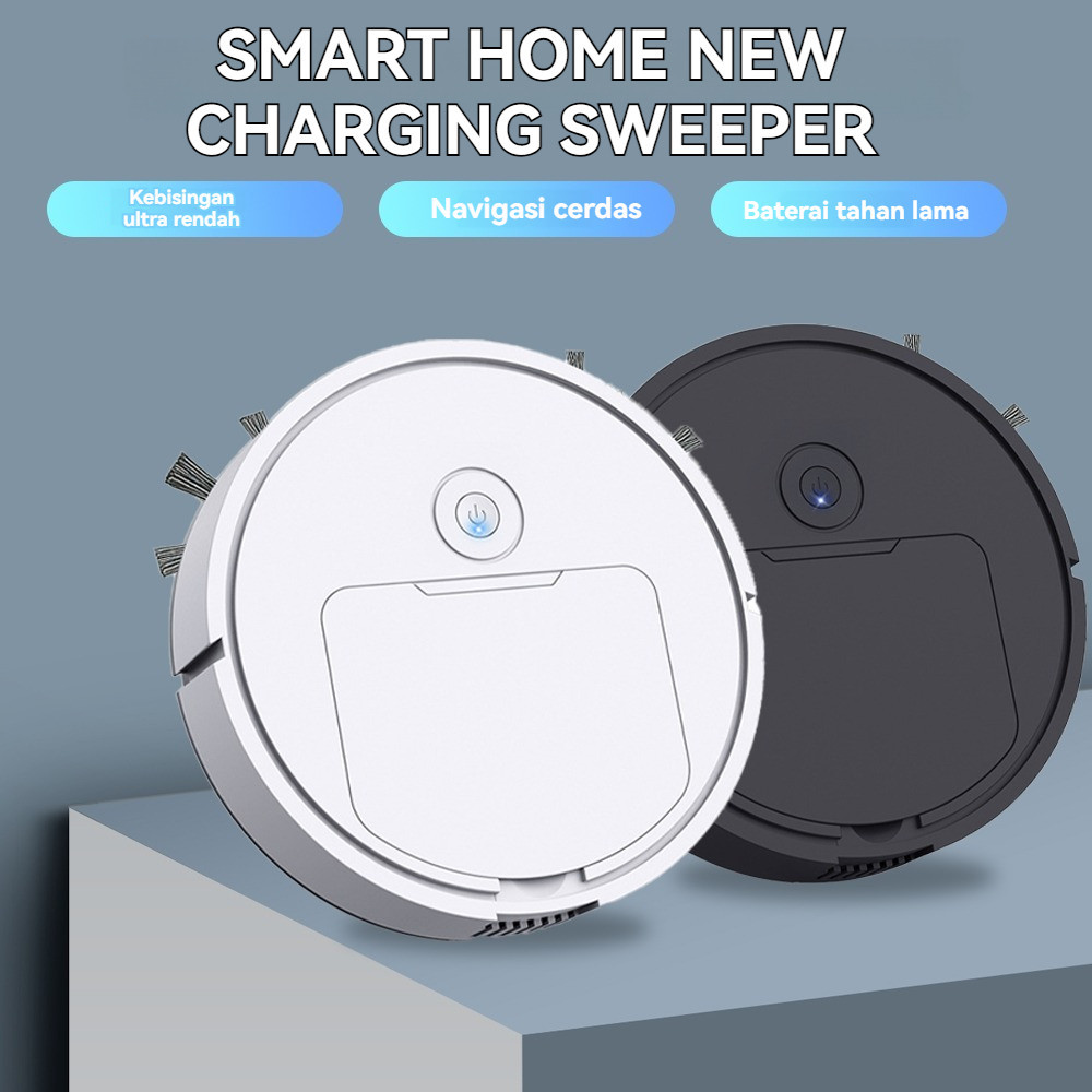 ROBOT PEMBERSIH LANTAI VACUUM DEBU PEL SAPU DEBU PENYEDOT SMART 3 IN 1 ROBOT ROBOT LANTAI