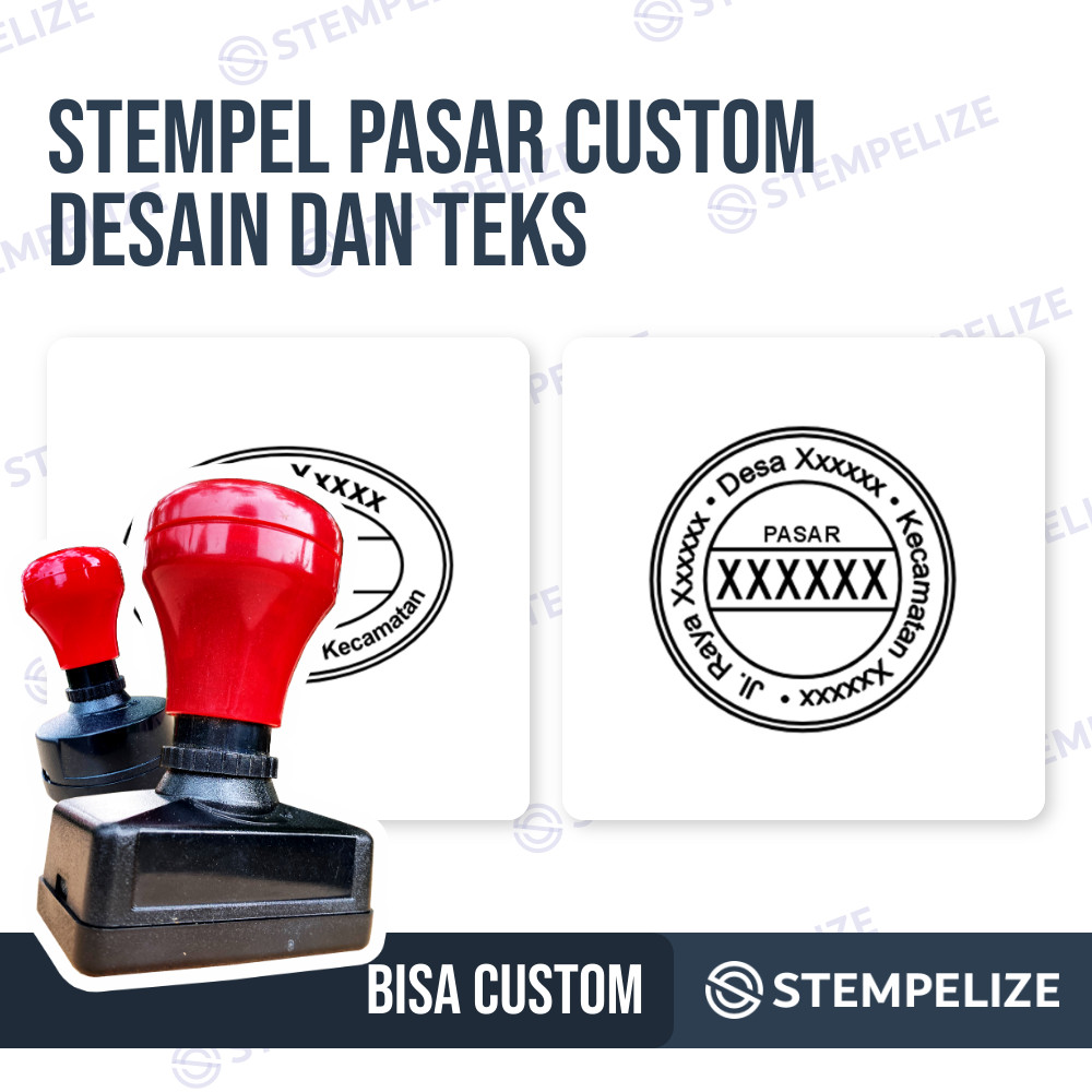 

Stempel Pasar Custom Desain Dan Teks
