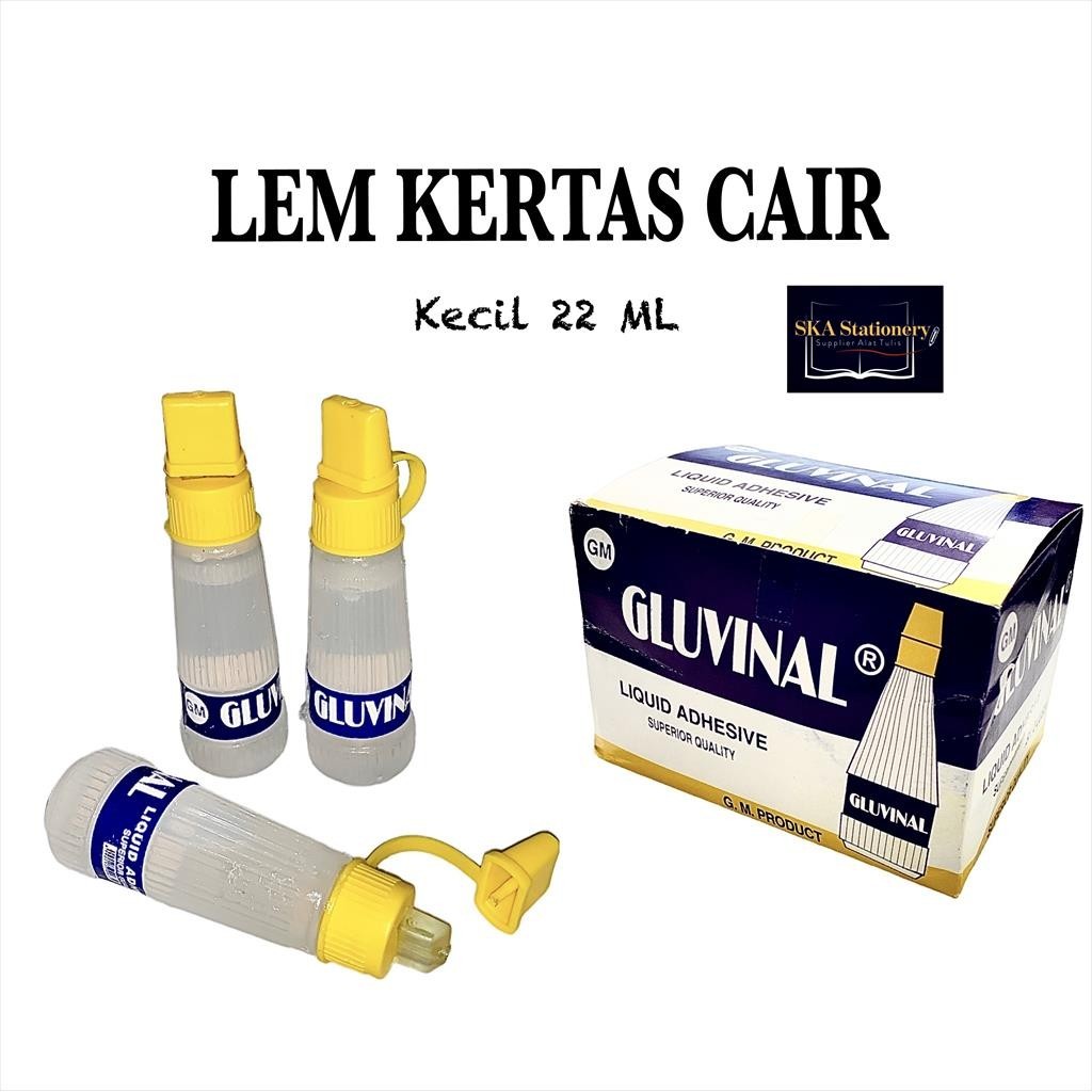 

Lem Kertas Cair Kecil / Liquid Glue (Pcs)