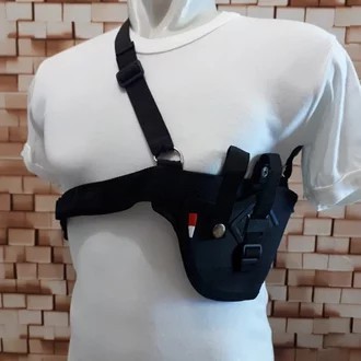 HOLSTER KETIAK Sarung Pistol Dalam/Holster/ Airsoft/ Airsoftgun/ Sarung Pistol Ketiak