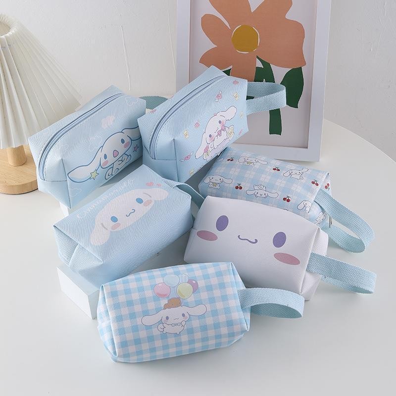 

Pouch SANRIO Premium Multifungsi Tempat Pensil Organizer Serbaguna Lucu Cinnamoroll Misaki